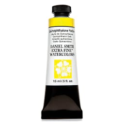 Daniel Smith Extra Fine Watercolor - Quinophthalone Yellow, 15 ml, Tube