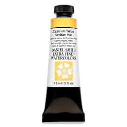 Daniel Smith Extra Fine Watercolor - Cadmium Yellow Medium Hue, 15 ml Tube
