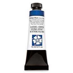 Daniel Smith Extra Fine Watercolor - Phthalo Blue Green Shade, 15 ml Tube