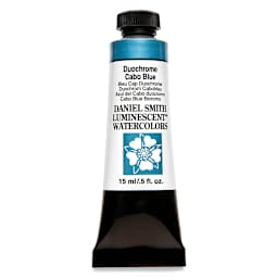 Daniel Smith Luminescent Watercolor - Duochrome Cabo Blue, 15 ml, Tube