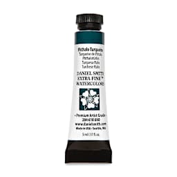 Daniel Smith Extra Fine Watercolor - Phthalo Turquoise, 5 ml Tube