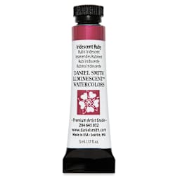 Daniel Smith Luminescent Watercolor - Iridescent Ruby, 5 ml, Tube