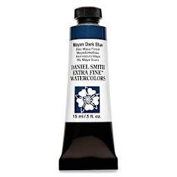 Daniel Smith Extra Fine Watercolor - Mayan Dark Blue, 15 ml Tube