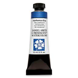 Daniel Smith Luminescent Watercolor - Interference Blue, 15 ml, Tube