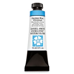 Daniel Smith Extra Fine Watercolor - Cerulean Blue Chrome, 15 ml Tube