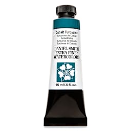 Daniel Smith Extra Fine Watercolor - Cobalt Turquoise, 15 ml Tube