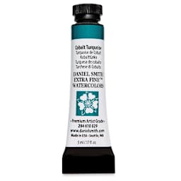 Daniel Smith Extra Fine Watercolor - Cobalt Turquoise, 5 ml, Tube