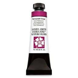 Daniel Smith Extra Fine Watercolor - Permanent Violet, 15 ml Tube