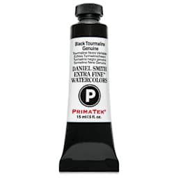 Daniel Smith Extra Fine Watercolor - PrimaTek, Black Tourmaline Genuine, 15 ml Tube