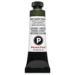 Daniel Smith Extra Fine Watercolor - PrimaTek, Green Apatite Genuine, 15 ml Tube