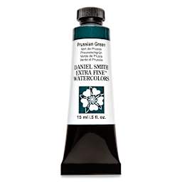 Daniel Smith Extra Fine Watercolor - Prussian Green, 15 ml Tube