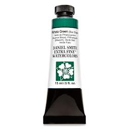 Daniel Smith Extra Fine Watercolor - Phthalo Green Blue Shade, 15 ml Tube