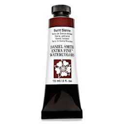 Daniel Smith Extra Fine Watercolor - Burnt Sienna, 15 ml Tube