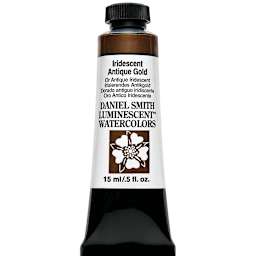 Daniel Smith Luminescent Watercolor - Iridescent Antique Gold, 15 ml, Tube