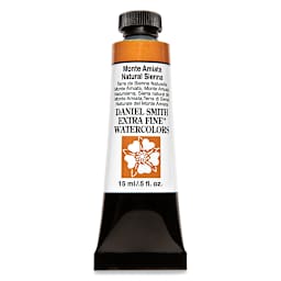 Daniel Smith Extra Fine Watercolor - Monte Amiata Natural Sienna, 15 ml, Tube