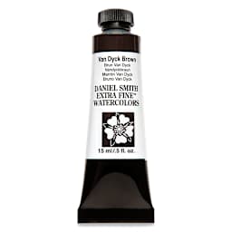 Daniel Smith Extra Fine Watercolor - Van Dyck Brown, 15 ml Tube