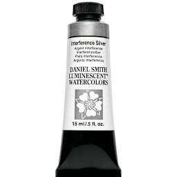 Daniel Smith Luminescent Watercolor - Interference Silver, 15 ml, Tube