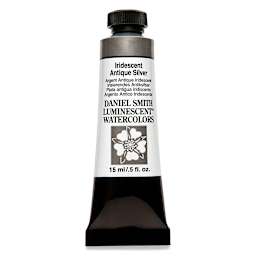 Daniel Smith Luminescent Watercolor - Iridescent Antique Silver, 15 ml, Tube