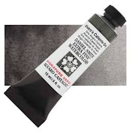 Daniel Smith Extra Fine Watercolor - Alvaro's Caliente Grey, 15 ml tube  and swatch