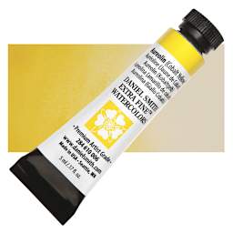 Daniel Smith Extra Fine Watercolor - Aureolin Cobalt Yellow, 5 ml Tube and swatch