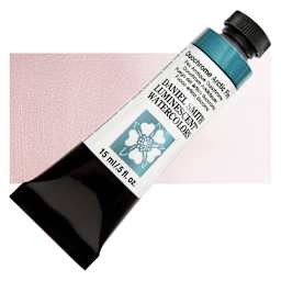 Daniel Smith Luminescent Watercolor - Duochrome Arctic Fire, 15 ml, Tube and swatch