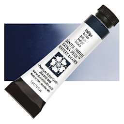 Daniel Smith Extra Fine Watercolor - Indigo, 5 ml Tube and swatch