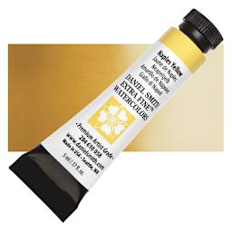 Daniel Smith Extra Fine Watercolor - Naples Yellow, 5 ml Tube and swatch