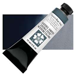 Daniel Smith Extra Fine Watercolor - Payne’s Blue-Gray, 15 ml and swatch
