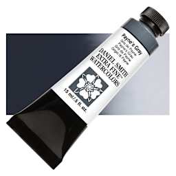 Daniel Smith Extra Fine Watercolor - Payne's Gray, 15 ml Tube and swatch
