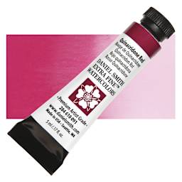 Daniel Smith Extra Fine Watercolor - Quinacridone Red, 5 ml Tube and swatch