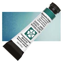 Daniel Smith Extra Fine Watercolor - Ultramarine Turquoise, 5 ml Tube and swatch