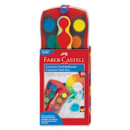 Faber-Castell Connector Watercolor Paints - Set of 24