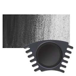 Faber Castell Connector Watercolor Paints - Black Refill pan and swatch