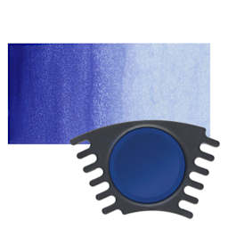 Faber Castell Connector Watercolor Paints - Ultramarine Refill pan and swatch