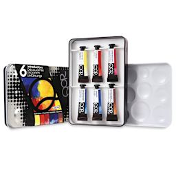 QoR Modern Watercolors - Set of 6, Introductory Colors, 5 ml Tubes