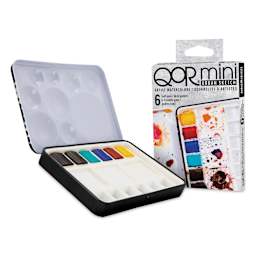 QoR Modern Watercolors - Urban Sketch Set of 6 Half Pans
