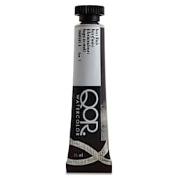 QoR Modern Watercolors - Ivory Black, 11 ml tube