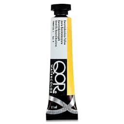 QoR Modern Watercolors - Benzimdazolane Yellow, 11 ml tube