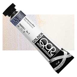 QoR Modern Watercolor - Interference Blue, 11 ml tube and swatch