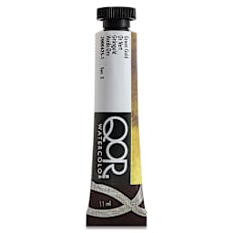 QoR Modern Watercolors - Green Gold, 11 ml tube
