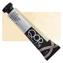 QoR Modern Watercolor - Titan Buff, 11 ml tube and swatch