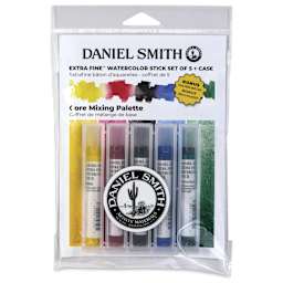 Daniel Smith Watercolor Sticks - Core Mixing, Set of 5, front of packaging