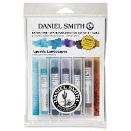 Daniel Smith Watercolor Sticks - Aquatic Landscapes, Set of 5, front of packaging