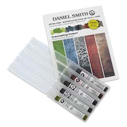 Daniel Smith Watercolor Sticks - Granulating Power, Set of 5