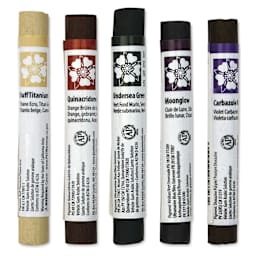 Daniel Smith Watercolor Sticks - Enhanced Secondary Colors, Set of 5, contents