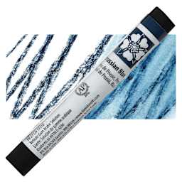 Daniel Smith Watercolor Stick - Prussian Blue stick and swatch