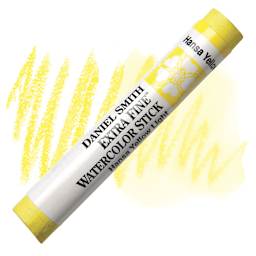 Daniel Smith Watercolor Stick - Hansa Yellow Light stick and swatch