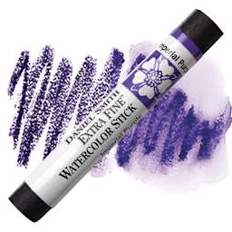 Daniel Smith Watercolor Stick - Imperial Purple stick and swatch
