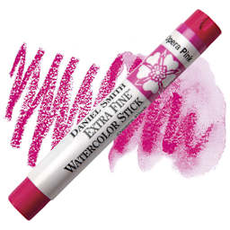Daniel Smith Watercolor Stick - Opera Pink stick and swatch