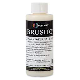 Brusho Aquawax Paper Batik Medium - Front view of bottle